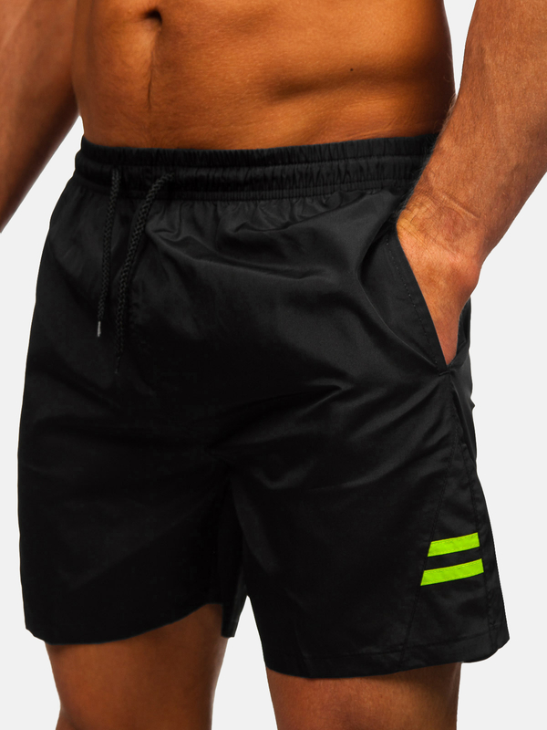 Čierne pánske kúpacie šortky Bolf QD29