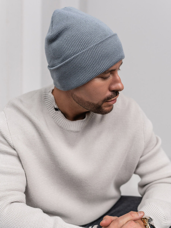 Sivá pánska zimná čiapka Bolf YW09004M